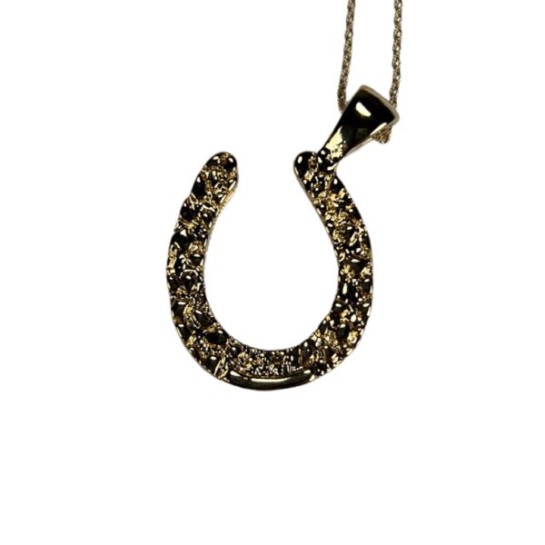 XTRA STRONG LUCKY HORSESHOE NECKLACE