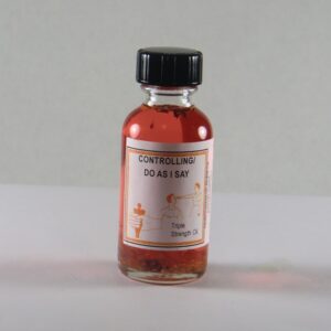 Controlling/Do As I Say Herbal Power Oil