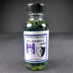 Protection From Evil Enemies/Harm Herbal Power Oil