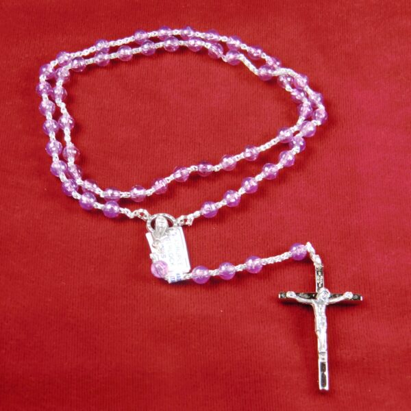 Birth Gemstone Rosary - June (Alexandrite)