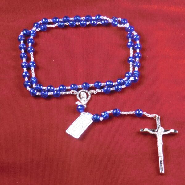 Birth Gemstone Rosary - September (Sapphire)