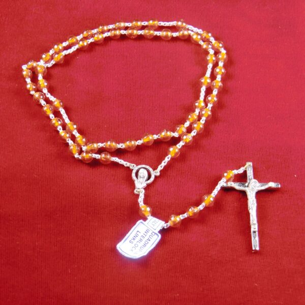 Birth Gemstone Rosary - November (Topaz)