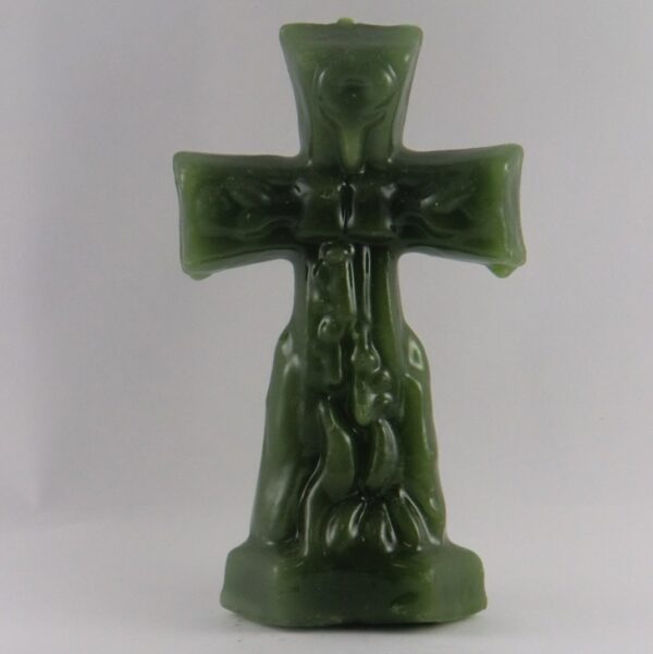 Green Cross Candle