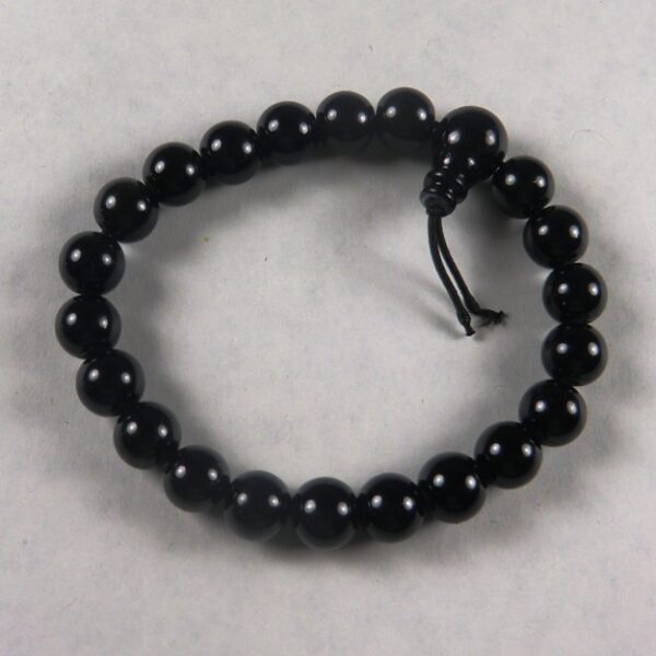 Black Power Bead Bracelet