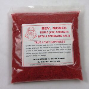 Red Love Me Only and Hold Your Man Triple Strength Bath and Sprinkling Salt