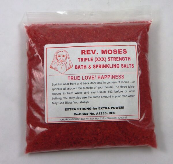 Red Love Me Only and Hold Your Man Triple Strength Bath and Sprinkling Salt