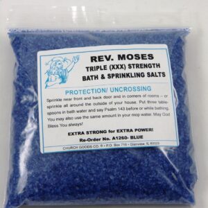 Blue Protection and Uncrossing Triple Strength Bath and Sprinkling Salt