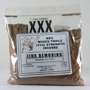 Rev. Moses Triple Strength Incense - Jinx Removing