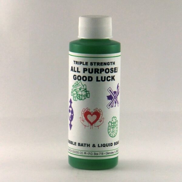 All Purpose/Good Luck Bubble Bath Liquid Soap