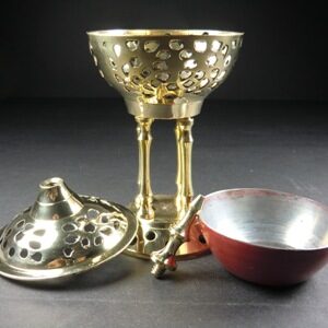 Brass Pillar Incense Burner