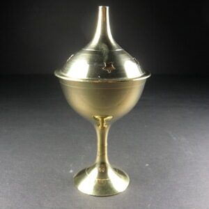 Brass Incense Burner - 5" Tall