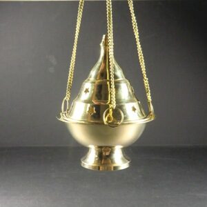 Hanging Brass Incense Burner