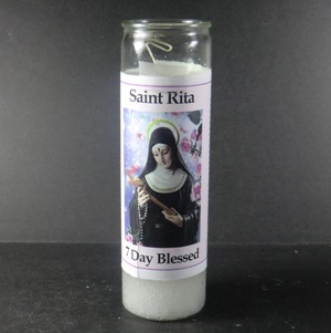 Saint Rita 7 Day Blessed Candle