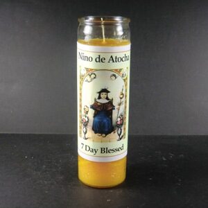 Santo Nino De Atocha 7 Day Blessed Candle