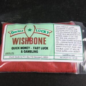 Double Luck Wishbone Quick Money Fast Luck & Gambling