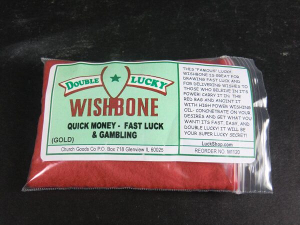 Double Luck Wishbone Quick Money Fast Luck & Gambling