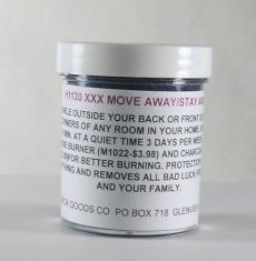 Move Away/Stay Away Herbal Incense