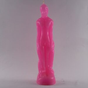 Pink Man Candle