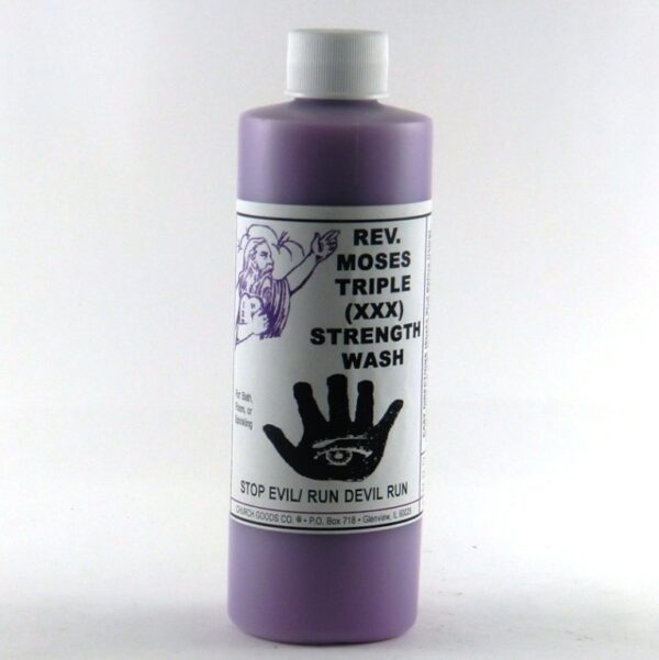 Stop Evil/Run Devil Rev. Moses Triple Strength Bath & Floor Wash