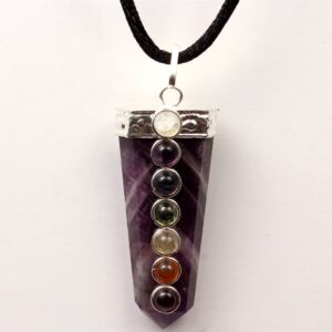 High Conquering Power Chakra Pendant (Amethyst)