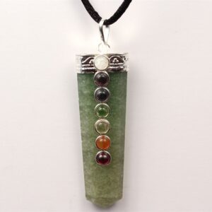 Lucky Money Chakra Pendant (Green Jade)