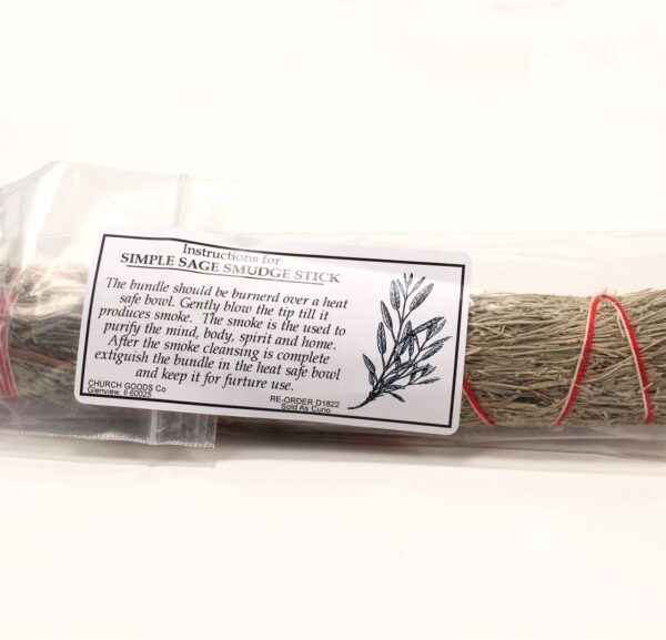 Simple Sage Smudge Stick