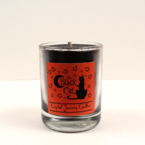 Black Cat Herbal Magic Soy Votive Candle