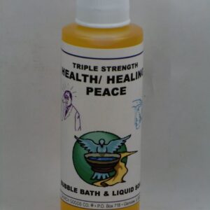 Health/Healing/Peace Bubble Bath Liquid Soap