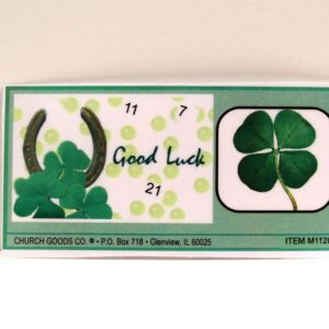 Four Leaf Clover Card- Good Luck