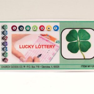 Four Leaf Clover Card- Lucky Lottery