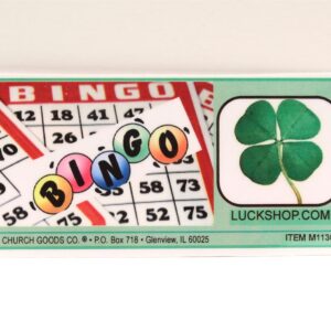 Four Leaf Clover Card - Lucky Bingo