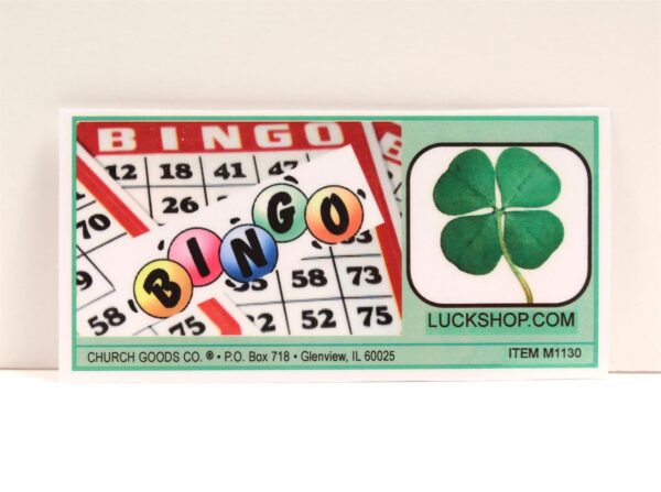 Four Leaf Clover Card - Lucky Bingo