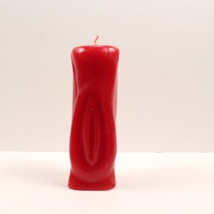 Red Female Gender Candle