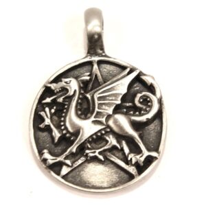 Dragon Fire Pendant Necklace