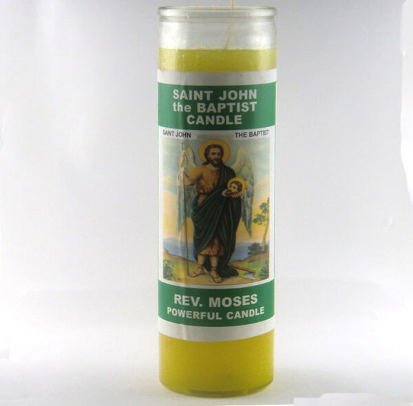 Saint John the Baptist 7 Day Blessed Candle