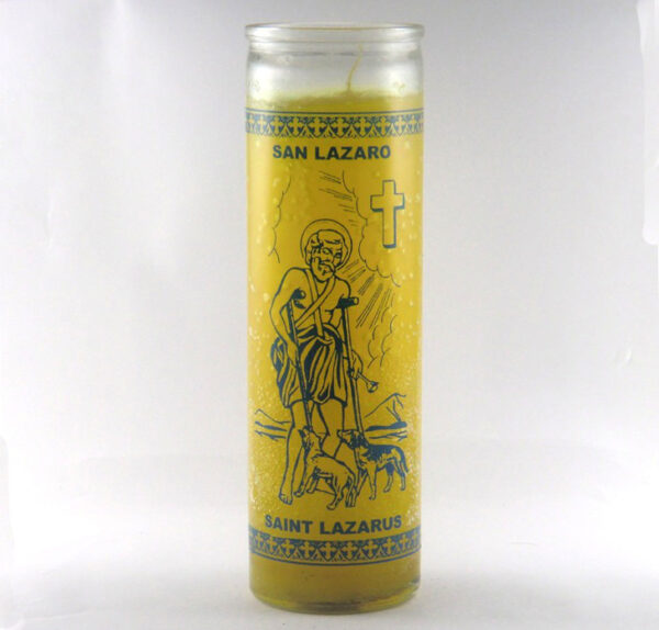 Saint Lazarus 7 Day Blessed Candle