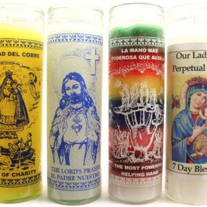 RELIGIOUS 7 DAY CANDLES