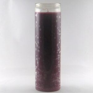 Blessed Purple Plain 7 Day Candle