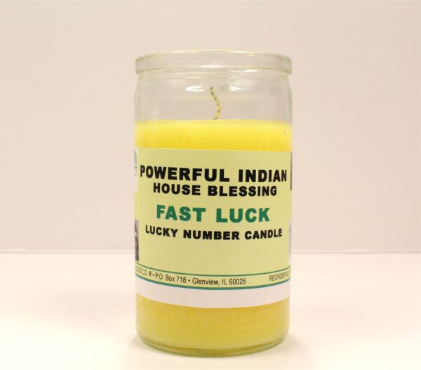 Fast Luck Lucky Number Powerful 50 Hour Candle