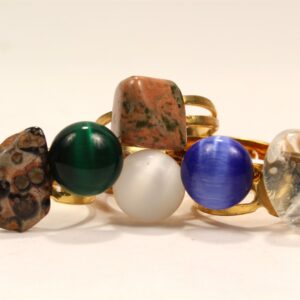 GEMSTONE POWER RING