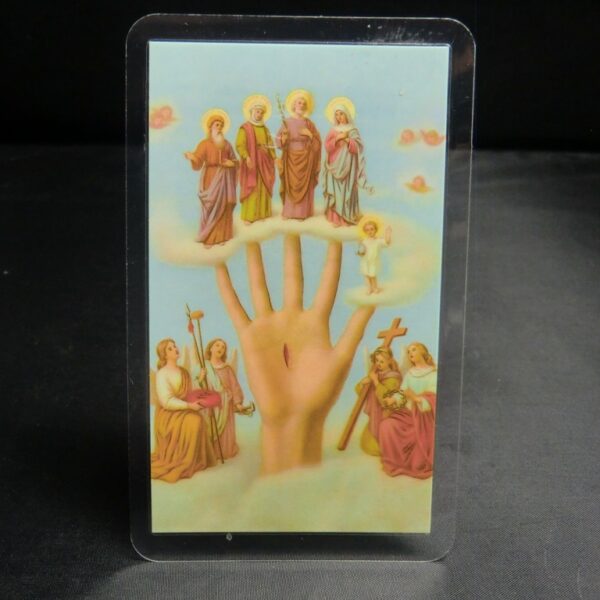 Most Powerful Helping Hand Blessed Prayer Card