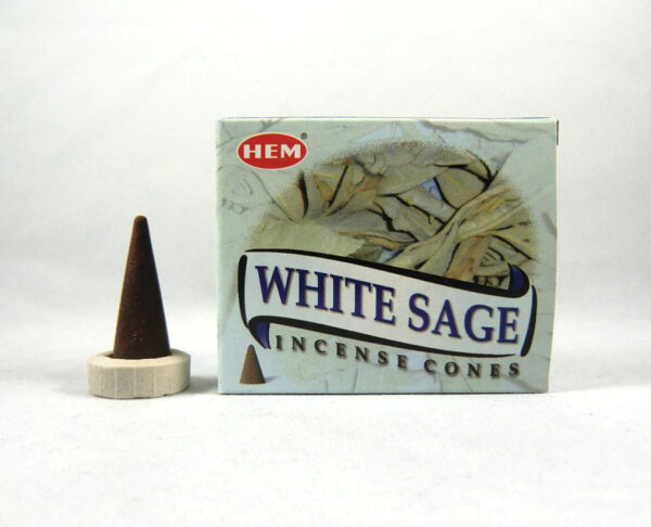 White Sage Premium Incense Cones