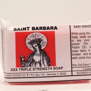 St. Barbara Triple Strength Soap