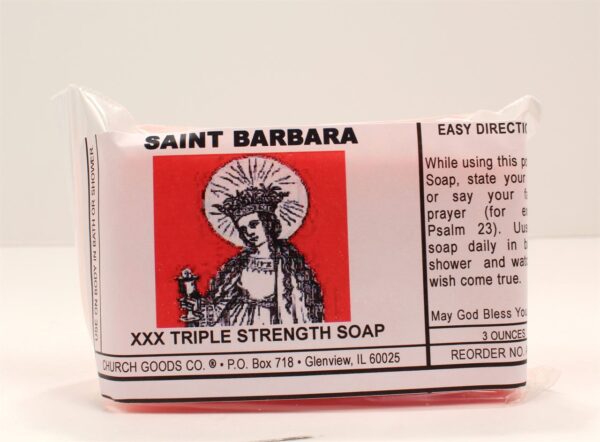 St. Barbara Triple Strength Soap