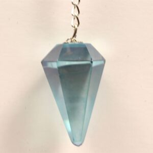 Stop Evil / Protection Pendulum (Aqua)