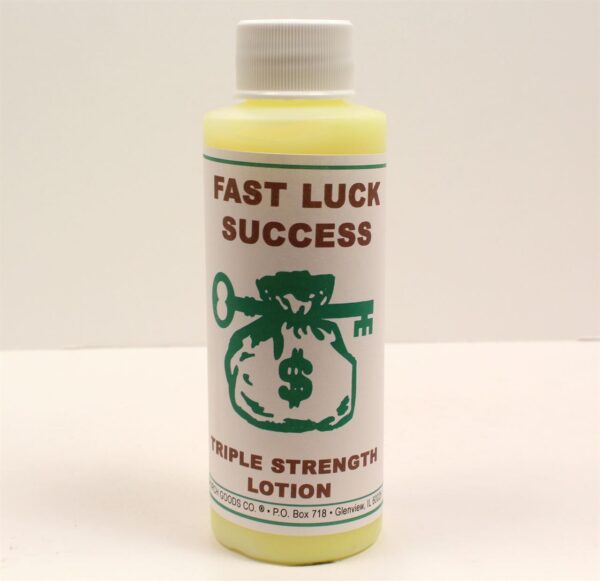 Fast Luck/Success Triple Strength Spiritual Lotion