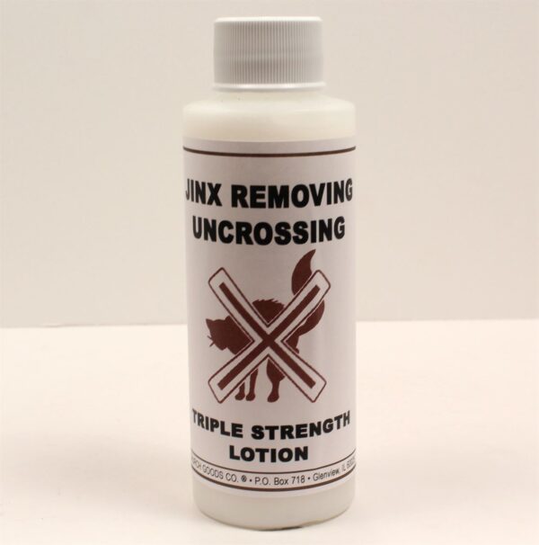 Jinx Removing/Uncrossing Triple Strength Spiritual Lotion