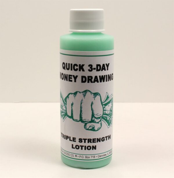 Money Drawing Triple Strength Spiritual Lotion