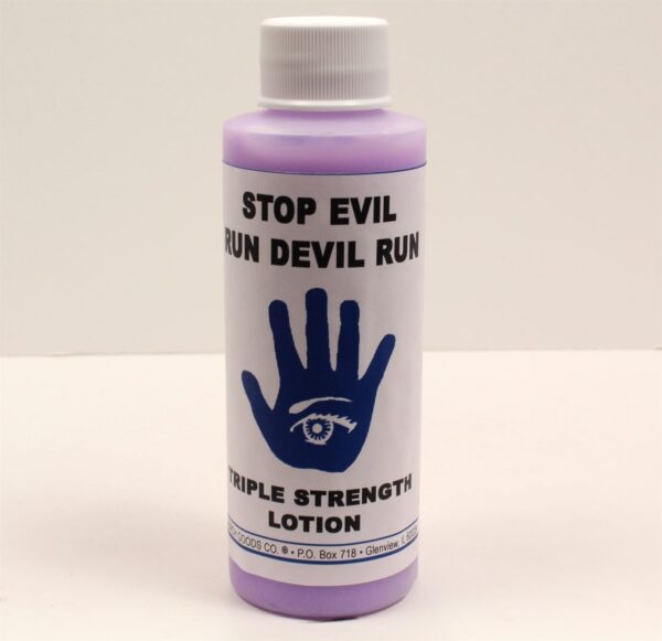 Stop Evil/Run Devil Run Triple Strength Spiritual Lotion