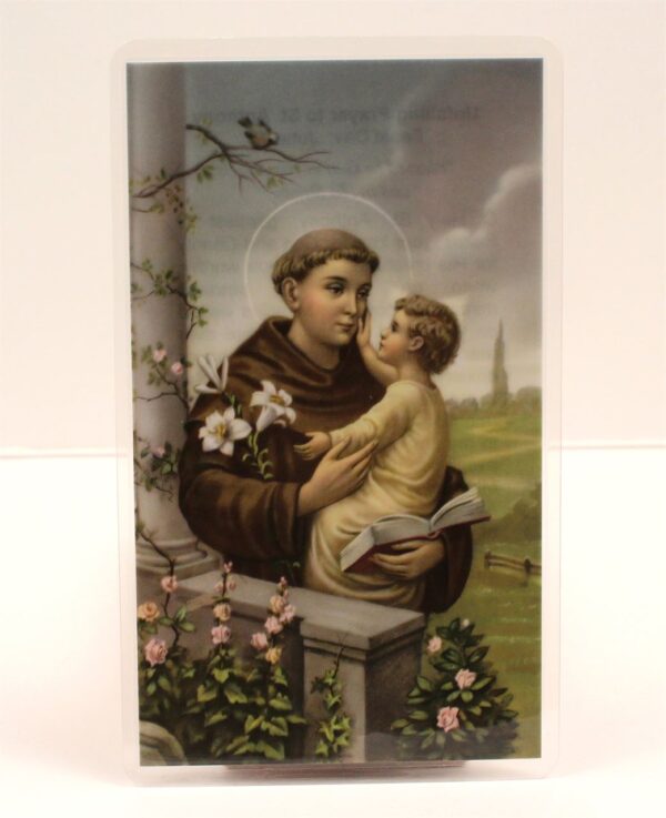 St. Anthony Prayer Card